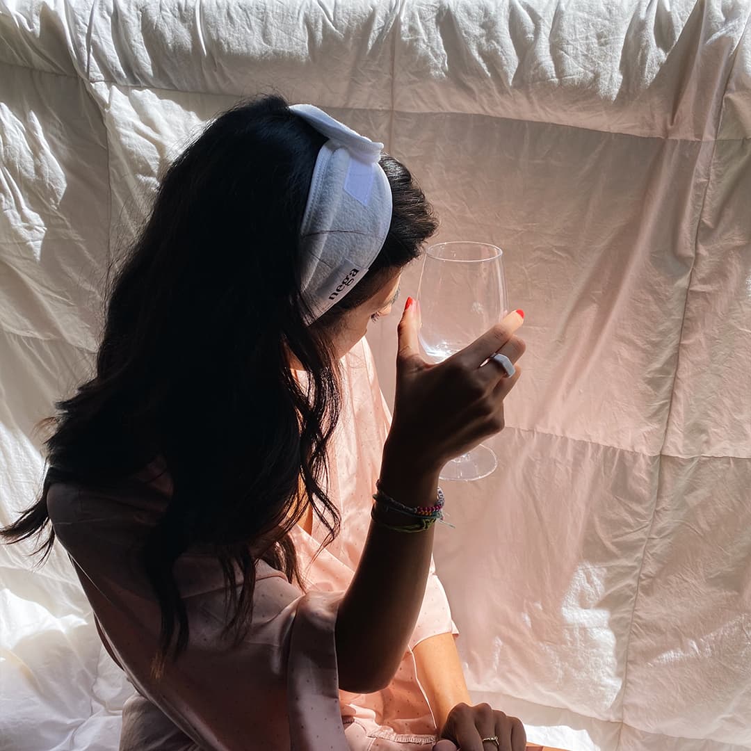 Bandă de protecție pentru păr Nega (albă) - 4